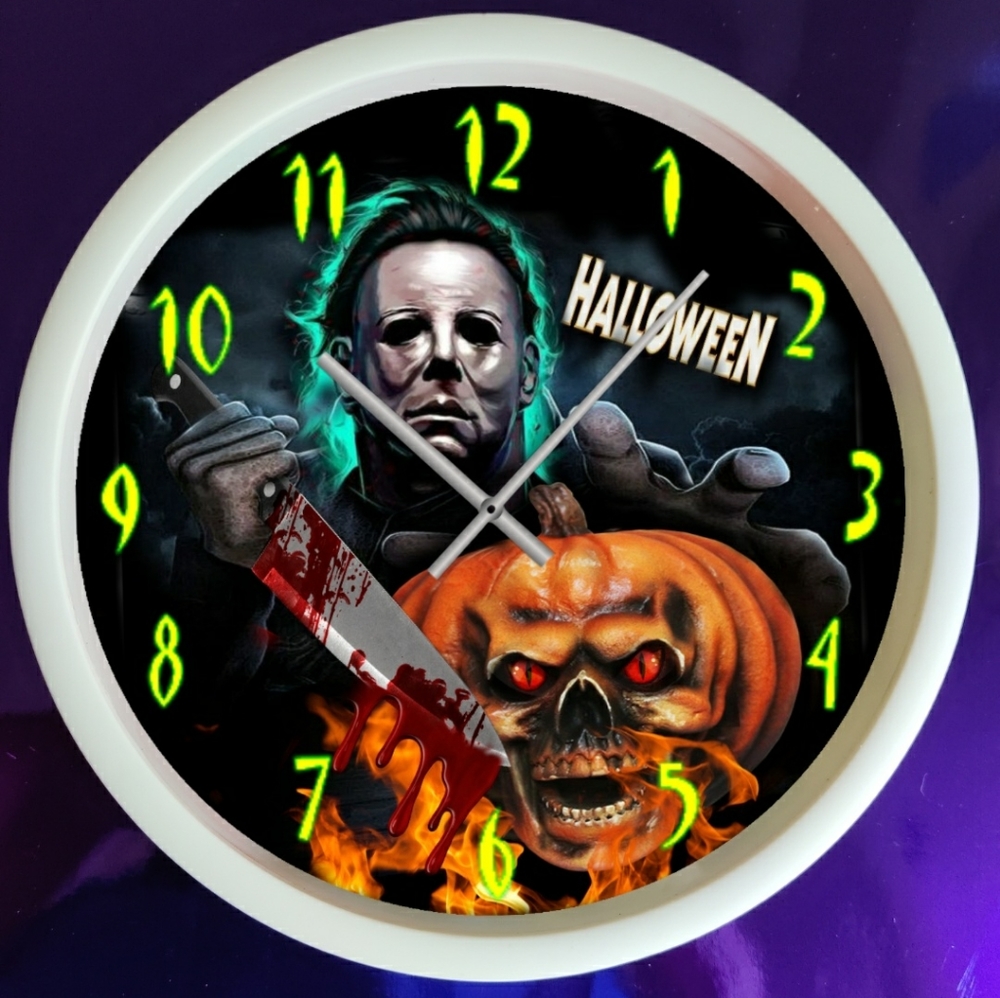 Michael Myers Halloween led Clock